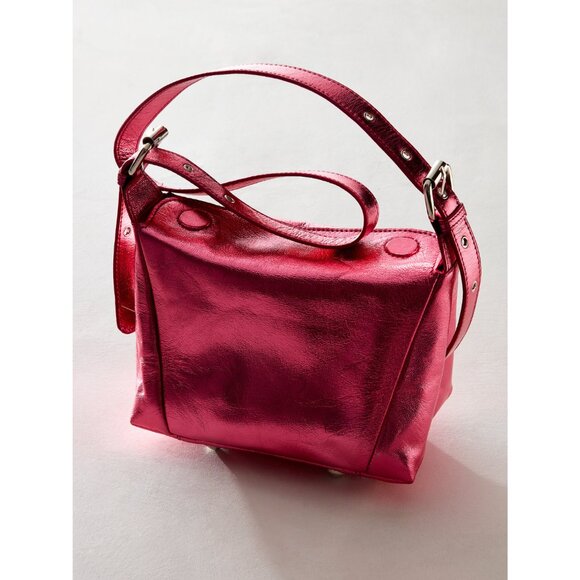 Free People Metallic Pink Shoulder Bag main image 3